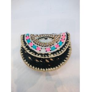 Petite bourse à monnaie élégante faite à la main anti-vol pour femmes, portefeuille de voyage léger, accessoire de poche compact pour usage quotidien - Product Image 6