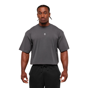 T-shirt de sport ample pour homme, respirant, pour entraînement, musculation et fitness - Product Image 1