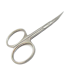 Tijeras para Cutículas de Acero Inoxidable de Alta Calidad, Color Sólido, para Manicura, para Mano Derecha, con Hoja Curva Afilada - Product Image 4