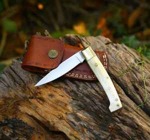 Navaja Plegable Personalizada de Acero con Alto Contenido de Carbono, para Campismo, Colección, Regalos Personales, Personalizable - Product Image 5