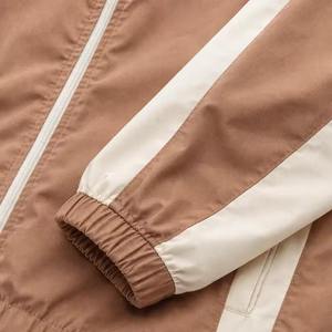Ensemble de survêtement coupe-vent personnalisé OEM, deux pièces, veste zippée, survêtement de jogging, veste coupe-vent en nylon, survêtement pour homme - Product Image 6
