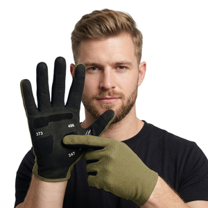 Gants de cyclisme à doigts entiers antidérapants et respirants, compatibles avec les écrans tactiles, pour le camping et les activités de plein air - Product Image 6