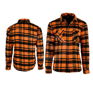 เสื้อเชิ้ตผ้าแฟลนเนลแขนยาวสำหรับผู้ชาย ลำลอง ผ้าฝ้ายเนื้อนุ่ม ลายตาราง สวมใส่สบาย ติดกระดุม  ทันสมัย เหมาะสำหรับใส่ทำงานหรือทำกิจกรรมกลางแจ้ง - Product Image 3