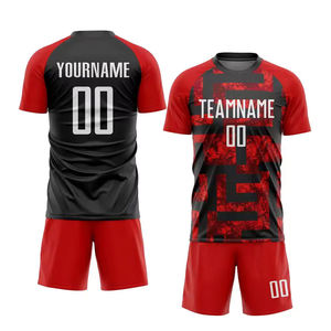 Tenues de football tendance en gros, ensembles de maillots de football pour adultes, maillots de football de haute qualité à prix raisonnable, personnalisables - Product Image 1