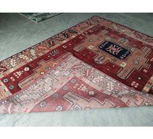 Alfombra Moderna Abstracta de Lana con Pelo Corto, Apta para Mascotas, Rectangular, de Alta Calidad, para Sala de Estar, Decoración Contemporánea para el Hogar - Product Image 2