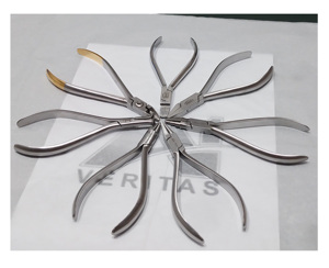 คีมถอนฟันสแตนเลสเกรดส่งออก A-1 VERITAS คีมจับสำหรับทันตกรรมจัดฟัน ใช้ซ้ำได้ - Product Image 3