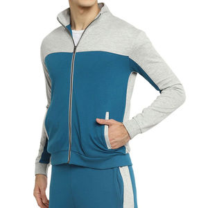 Survêtement d'hiver de luxe pour hommes grandes tailles avec logo personnalisé |   Vêtements de sport OEM |   100% coton, séchage rapide, respirant |   Confortable et haut de gamme - Product Image 5