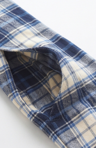 Pantalones de pijama de franela a cuadros para mujer, largos, con cordón en la cintura, de tiro medio, corte regular, 100% algodón, informales, para dormir en invierno - Product Image 4