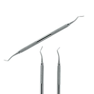 Ensemble de 2 outils multi-usages de qualité supérieure en acier inoxydable : Pince hémostatique anti-moustiques et Excavateur 63-64 à double extrémité - Product Image 2
