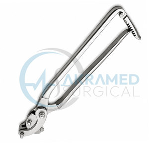 Émasculateur vétérinaire Serra de 15 pouces en acier inoxydable, instrument de castration robuste pour équidés et bovins, certifié CE ISO - Product Image 2