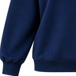 Sudadera de cuello alto para hombre, mezcla de algodón suave, forro polar, manga larga, cuello alto, logotipo personalizado, ropa casual de moda al por mayor - Product Image 5
