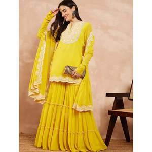 Ensemble Dupatta haut-bas et magnifique pour femmes - Product Image 2
