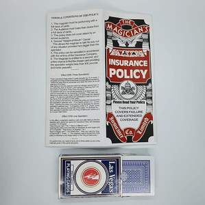 Tour de magie : Prédiction de 3 cartes par le magicien, avec dispositif pliable pour la magie mentale, pour close-up et scène - Product Image 1