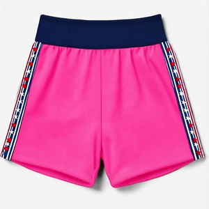 Shorts de boxe en tissu polyester, graphisme personnalisé, broderie du logo, respirant, vêtements de sport, taille personnalisée - Product Image 1