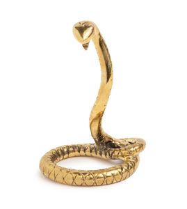 Centre de table élégant en métal en forme de serpent, figurine artistique pour la décoration de mariages, banquets et fêtes - Product Image 1