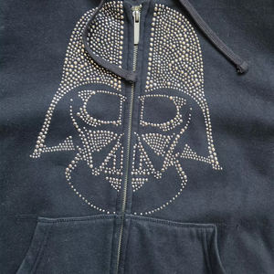 Sweat-shirt d'hiver personnalisé pour fabricant sur mesure, grande taille, avec logo personnalisé en strass, style streetwear décontracté et tendance - Product Image 4