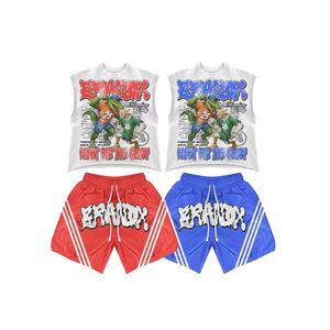 Proveedor de Conjuntos Deportivos Modernos de Malla Estampada, Ligeros, para Entrenamiento - Product Image 4