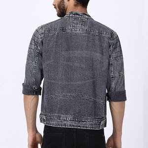 2024 <b>Men's</b> Stylish Denim <b>Jeans</b> Customer Demand Low Price Your Own logo and Custom Design Best Manufacturer <b>Men's</b> <b>Leather</b> Jacket - Product Image 4