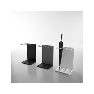 Soporte Metálico para Guardar Paraguas con Base Rectangular, Nuevo, Personalizable, Minimalista, Organizador de Paraguas para Entrada - Product Image 1