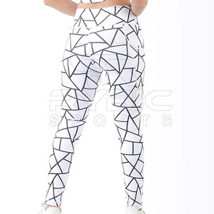 Leggings sur mesure pour femmes, taille haute, mode, fitness, yoga, tissu extensible premium - Product Image 5