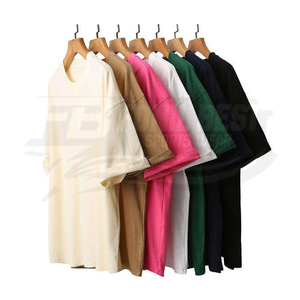 เสื้อยืดคอกลมผู้ชายผ้าฝ้าย 100% ทรงปกติ สวมใส่สบาย น้ำหนักผ้า 280 กรัม รับสกรีนลายตามสั่ง ระบายอากาศได้ดี - Product Image 6