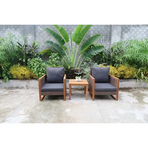 Table basse de style farmhouse moderne, idéale pour les hôtels, couleur et logo personnalisables, bois massif de haute qualité, confortable pour les invités - Product Image 5