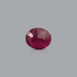 Natural Oval Cut Ruby Loose Gemstone 4.05 Carat for Fine Jewelry - Product Image 2