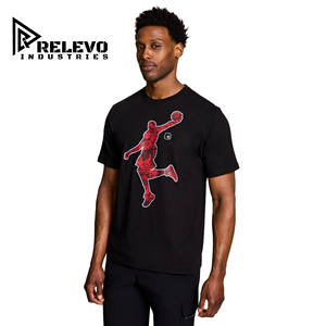Camiseta de lona 100% algodón para hombre, estilo casual, personalizada con estampado urbano, muy vendida. - Product Image 3