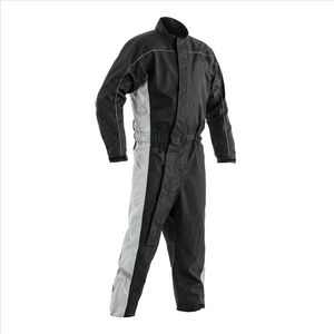 Overol de Trabajo para Hombre, Color Verde Azulado y Negro, Resistente, de Poliéster, Manga Larga, Transpirable, Uniforme Industrial - Product Image 1