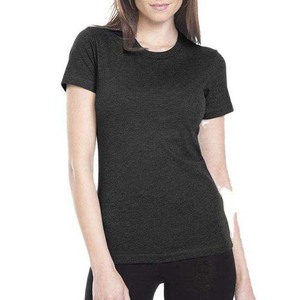 เสื้อยืดผู้หญิง แขนสั้น ผ้าเจอร์ซีย์ ผสมคอตตอน 60% และโพลีเอสเตอร์ 40% - Product Image 4