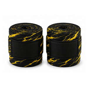 Bandages de boxe en coton 100% de qualité supérieure avec étiquette personnalisée, écologiques, durables, légers et respirants, fabriqués au Pakistan - Product Image 1