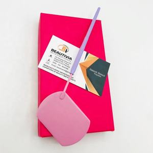 Pince à épiler d'extension de cils professionnelle bicolore durable personnalisée pointue en acier inoxydable enduit de marque privée - Product Image 4