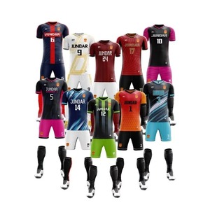 Maillots de football américain personnalisés à prix de gros, haute qualité, 100 % polyester, col en V, grandes tailles, manches courtes, été, faible MOQ, sport - Product Image 5