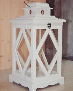Farol de vela de madera hecho a mano y personalizado con portavelas negro para eventos y decoración del hogar, decoración navideña - Product Image 4