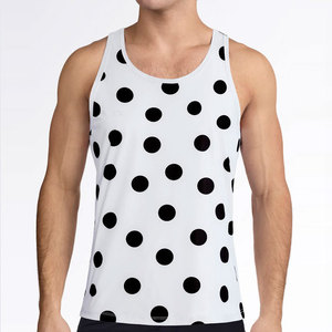 Reglan Sleeves <b>Stringer</b> Men's High Quality Wholesale Neck Cropped Design Tank Top OEM Multi Color Streetwear Fashionable 100% - Product Image 1