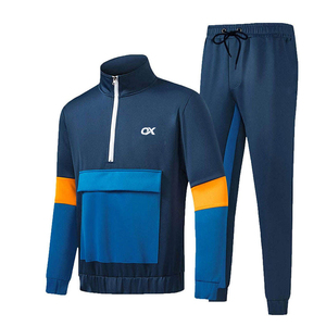 Best Design Sports Wear Manufacturing In Pakistan Custom Logo Men Team Wear 100% Cotton <b>Tracksuits</b> From Pakistan - Product Image 1