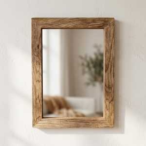 Handmade Modern Reclaimed Wood Wall <b>Mirror</b> Eco-Friendly - Product Image 1