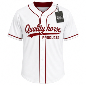 Maillot de baseball bicolore 100 % polyester personnalisé OEM/ODM pour homme, respirant, avec logo personnalisé, coupe athlétique - Product Image 4