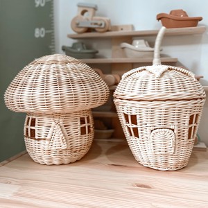 Jouets en rotin adorables et très demandés pour les jeux d'enfants et la décoration de chambre, ensemble de maisonnettes pour enfants - Product Image 1