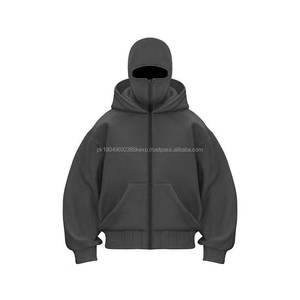 Nouveau Cagoule à Capuche Zippée Personnalisable avec Logo 2026 – Qualité Supérieure pour Hommes – Streetwear Hiver 2026 - Product Image 4