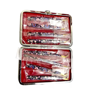 อุปกรณ์ติดขนตาปลอม วัสดุทนทาน แหนบติดขนตา แหนบกำจัดขนปลอม สำหรับงานร้านเสริมสวย - Product Image 5