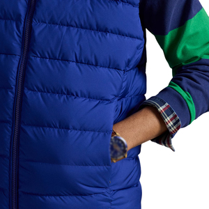 Men Winter Sleeveless Puffer Vest Quilted Lightweight Jacket Warm Body <b>Warmer</b> Windproof Outdoor Casual Wear OEM Supplier - Product Image 5
