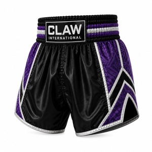 Pantalones Cortos de Muay Thai OEM con Logotipo Personalizado, Pantalones Cortos de Boxeo de Alta Calidad, Transpirables y Cómodos - Product Image 5