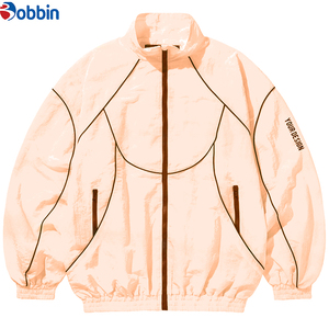 Top Trend Unisex Windproof <b>Racer</b> <b>Jacket</b> With Zipper Closure And Heat Transfer Logo On Sleeve Spring Sporty Style Soccer <b>Jacket</b> - Product Image 5