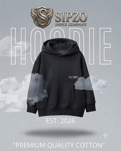 Vintage Full <b>Zip</b> Fleece Hoodie Distressed Embroidery Men's Pullover Retro Regular Fit Eco-Friendly Autumn Streetwear - Product Image 4
