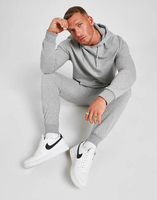 Ensemble de survêtement vintage personnalisé pour homme : sweat à capuche et pantalon large avec logo brodé et ourlet effiloché