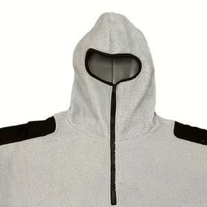 Sudadera con Capucha Personalizada con Logotipo, Oversize, de Algodón Grueso, Estilo Vintage Lavado al Ácido, Streetwear OEM para Hombre y Mujer, con Logotipo Bordado - Product Image 3