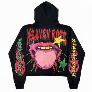 Sudadera con Capucha Personalizada 100% Algodón Estampada para Hombre, Corte Holgado, Impresión Digital, Estilo Urbano, OEM, Unisex - Product Image 4
