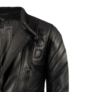 Veste de moto unisexe en cuir véritable de haute qualité, grande taille, personnalisable, best-seller - Product Image 4