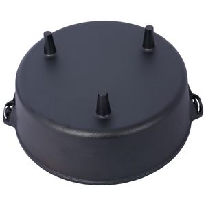 Pentola Olandese in Ghisa Smaltata da 5L con Coperchio per Campeggio, Barbecue, Cucina e Cottura al Forno - Product Image 5